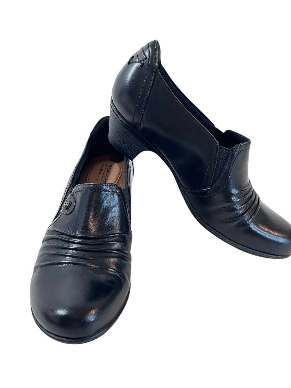 Rockport Cobb Hill Collection Adele Pump Womens Size 6 New Black